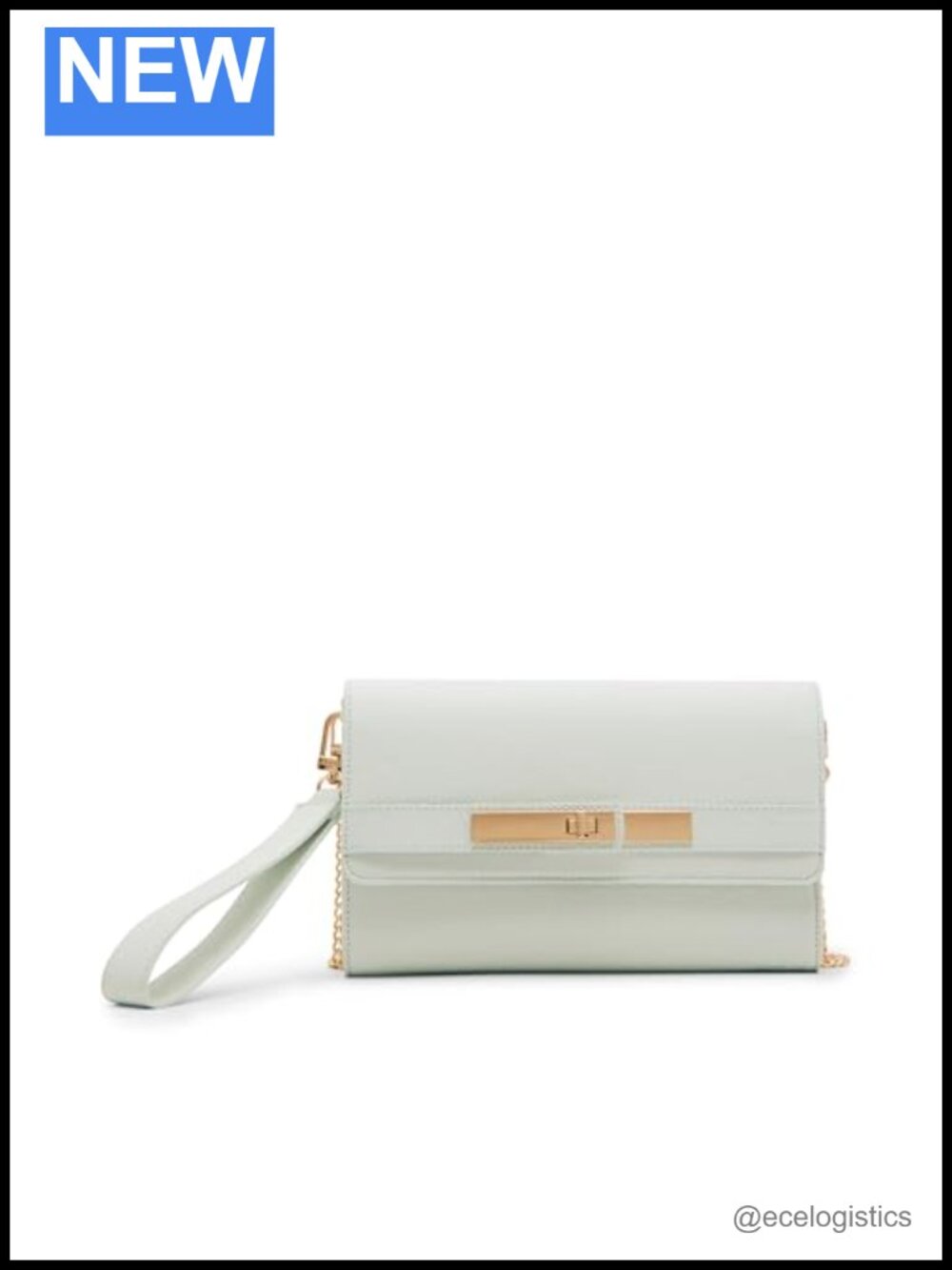 3-in-1 Convertible Wristlet Chain Wallet with Belted Design